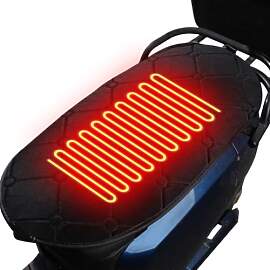Gacqpli Motorrad Sitzkissen - Wärmekissen Für