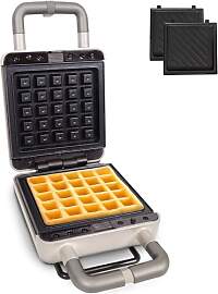 Gadgy 2-in-1 Waffel- & Sandwichmaker mit