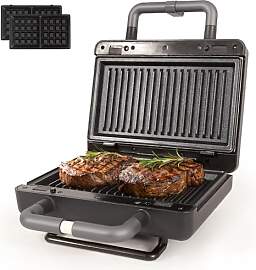 Gadgy 2-in-1 Waffeleisen & Sandwichmaker –