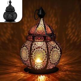 Gadgy Orientalische Lampe Metall - Marokkanisches