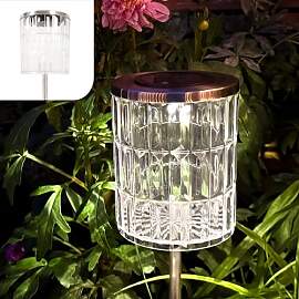 Gadgy Solar Gartenleuchte mit Erdspieß – LED