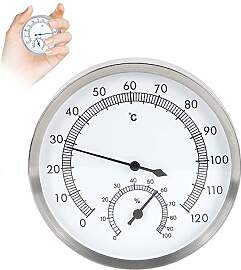 GAESHOW 2 In 1 Edelstahl Bimetall Thermometer,