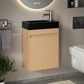 Gäste-WC-Möbel Elen – 40 cm – Helle Eiche