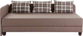 Gästebett MAINTAL, grau (taupe, taupe), Struktur