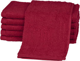 Gästehandtuch ROSS "Premium", rot