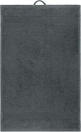 Gästehandtuch Silke Anthrazit ca. 30x50cm 2er Set