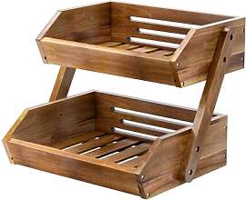 G.a HOMEFAVOR Obst Etagere 2 Stöckige Obstschale