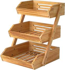 G.a HOMEFAVOR Obst Etagere 3 Stöckige Obstschale