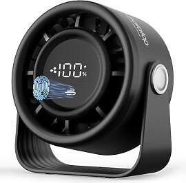 Gaiatop USB Ventilator Klein Leise, Akku