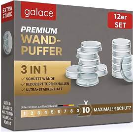 galace Türstopper Wand selbstklebend transparent