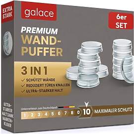 galace Türstopper Wand selbstklebend transparent