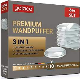galace Türstopper Wand selbstklebend transparent
