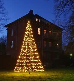 Galaxy LED Tannenbaum, 400 cm, 640 warm weiße