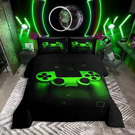 Gamer Bettwäsche Sets für Jungen 135x200,Gaming