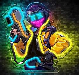 Gaming Neon Schild,Anime Joker Gamer LED Neon