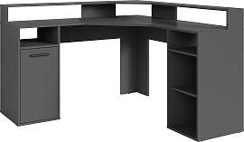 Gamingtisch BYLIVING "Fox", grau