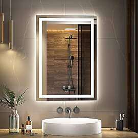 GANPE LED Bathroom Mirror, Makeup Vanity Mirror