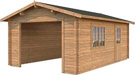 Garage PALMAKO "Irene/Roger", braun