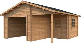 Garage PALMAKO "Irene/Roger", braun