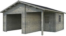 Garage PALMAKO "Irene/Roger", grau,
