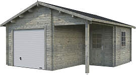Garage PALMAKO "Roger", grau,