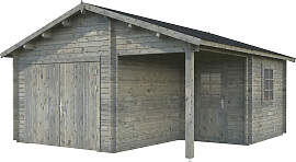 Garage PALMAKO "Roger", grau,