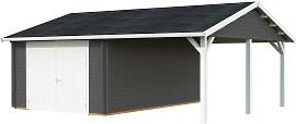 Garage PALMAKO "Roger, mit Holztor",