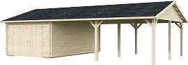 Garage PALMAKO "Roger, mit Holztor",