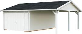 Garage PALMAKO "Roger, mit Holztor",