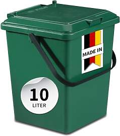 GARANTIA Bio-Eimer 10 Liter grün - Biomülleimer