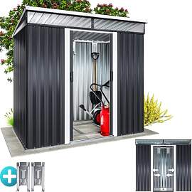 GARDEBRUK® L Metall Gerätehaus 2m² mit