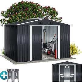 GARDEBRUK® XXL Metall Gerätehaus 5m² mit