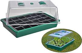 Garden Hero - Mini-Gewächshaus in Grün - (B)38 x 