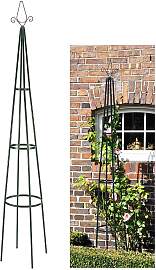 Garden Hero - Rankhilfe in Grün - (H)200 x Ø 35