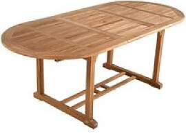 Garden Pleasure Gartentisch SOLO braun oval 95,0 x 