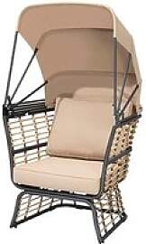 Garden Pleasure Loungesessel PAROS, schwarz Metall