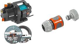 Gardena 09011-47 Gartenpumpen-Set 3000/5, bis zu