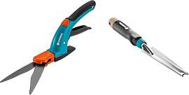 Gardena Comfort Grasschere, drehbar & EcoLine