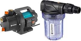 Gardena Gartenpumpe 3000/4 Basic: