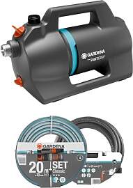 Gardena Gartenpumpe 4200 Silent Set: Sehr leise,