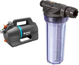Gardena Gartenpumpe 4300 Silent & 01730-20