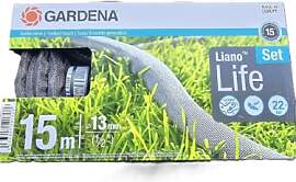 Gardena Liano Life Textilschlauch 1/2 Zoll, 15m