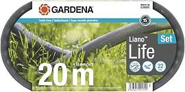 Gardena Liano Life Textilschlauch 1/2 Zoll, 20m