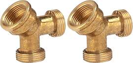 Gardena Messing-2-Wege-Verteiler 19 mm: