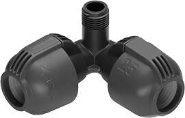 Gardena Sprinklersystem Winkelstück mit