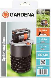 Gardena Versenk-Viereckregner, Mehreren Regnern