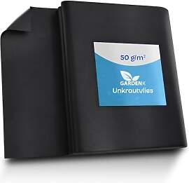 GARDENIX® 16 m² Anti Unkrautvlies 50g/m² ‒