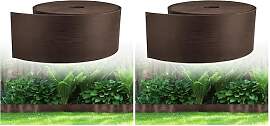 GARDENIX Flexible Rasenkante Kunststoff 10m, Höhe 