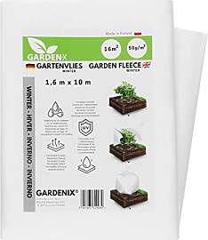 GARDENIX Frostschutz Pflanzen 50g/m² - 16m²