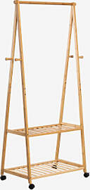 Garderobe Mit Schuhregal Aus Bambus Kerk Bambus -